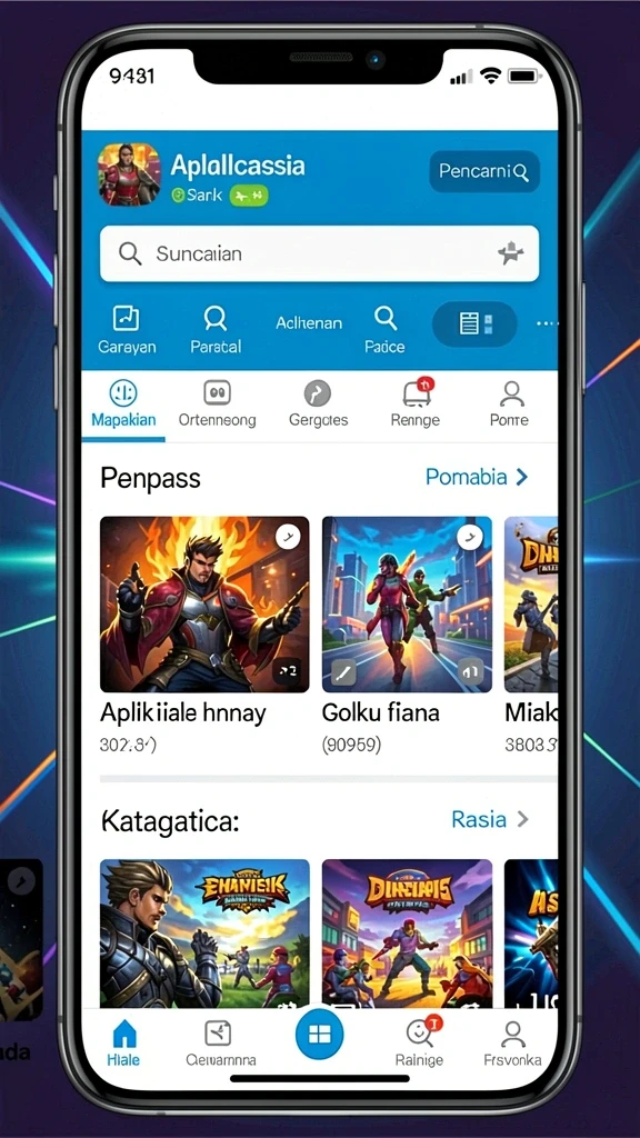 Screenshot galaxy77 nomor 1